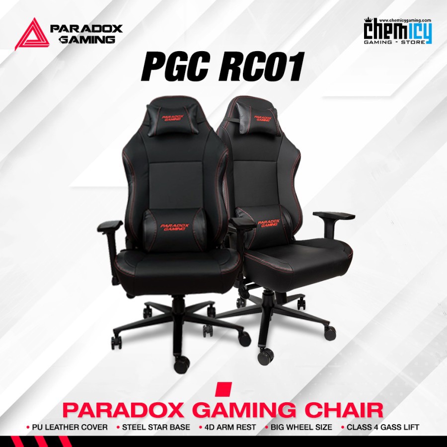 Paradox PGC RC-01 / PGC RC01 Gaming Chair / Kursi Gaming