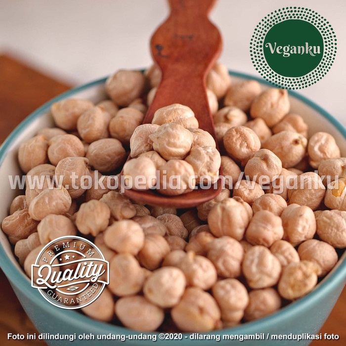 

Q1254521 Veganku - Chickpeas 1Kg Premium Kacang Arab Organik Garbanzo Mentah Dw51Sqs