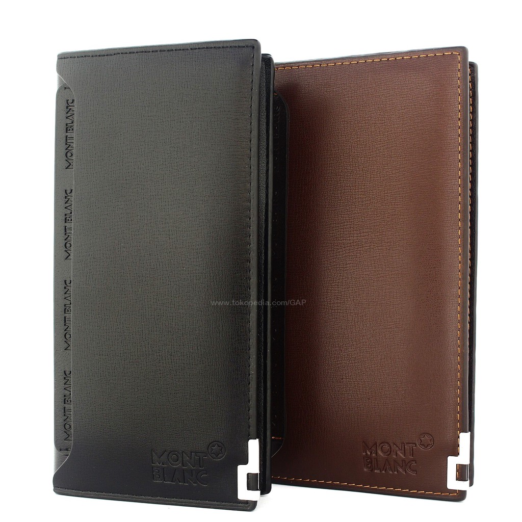 DOMPET KULIT PRIA PANJANG IMPORT BRANDED PROMO | MB WALLET MEISTER BLACK BROWN LONG WALLET PREMIUM