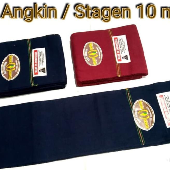 wtze stagen tenun asli ibu setelah melahirkan bengkung kendit angkin 10 m - hitam m5br