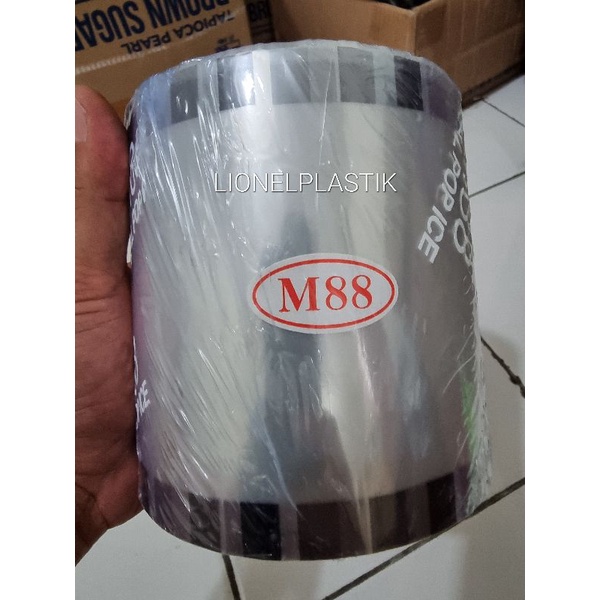 PLASTIK LID  CUP POLOS / Cup Sealer Polos Teh Love 1000 Cup