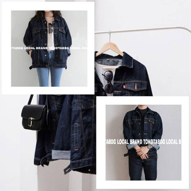 NYAMAN HALUS LEMBUT ADEM BUAT COCOK Jaket Jeans Cowok PRIA 