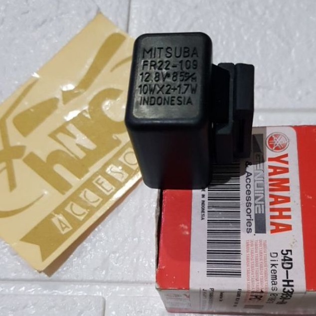 RELAY FLASHER FLASER LAMPU SEIN SEN RX KING MITSUBA ORIGINAL YAMAHA 54D-H3350