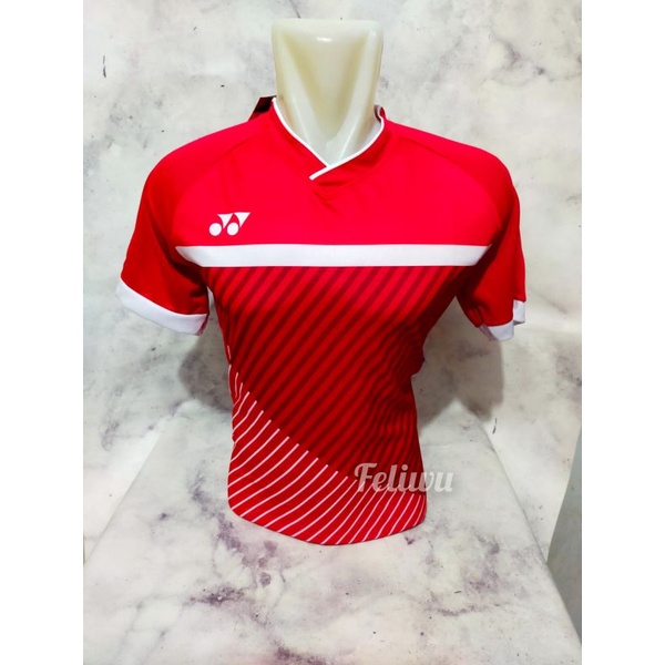 BAJU BADMINTON DEWASA ATASAN BADMINTON Y166P JERSEY BULUTANGKIS