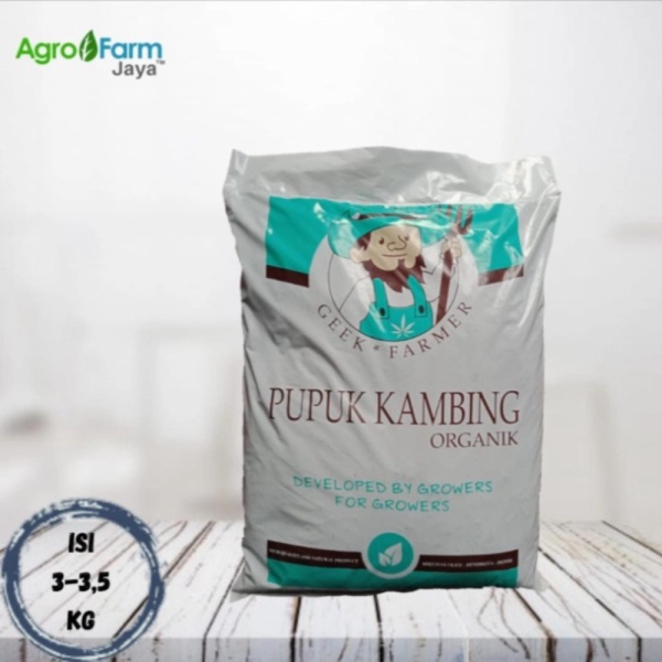 Jual Pupuk organik Kandang Kambing Halus  Geek Farmer  khusus Gojek-Grab Berkualitas