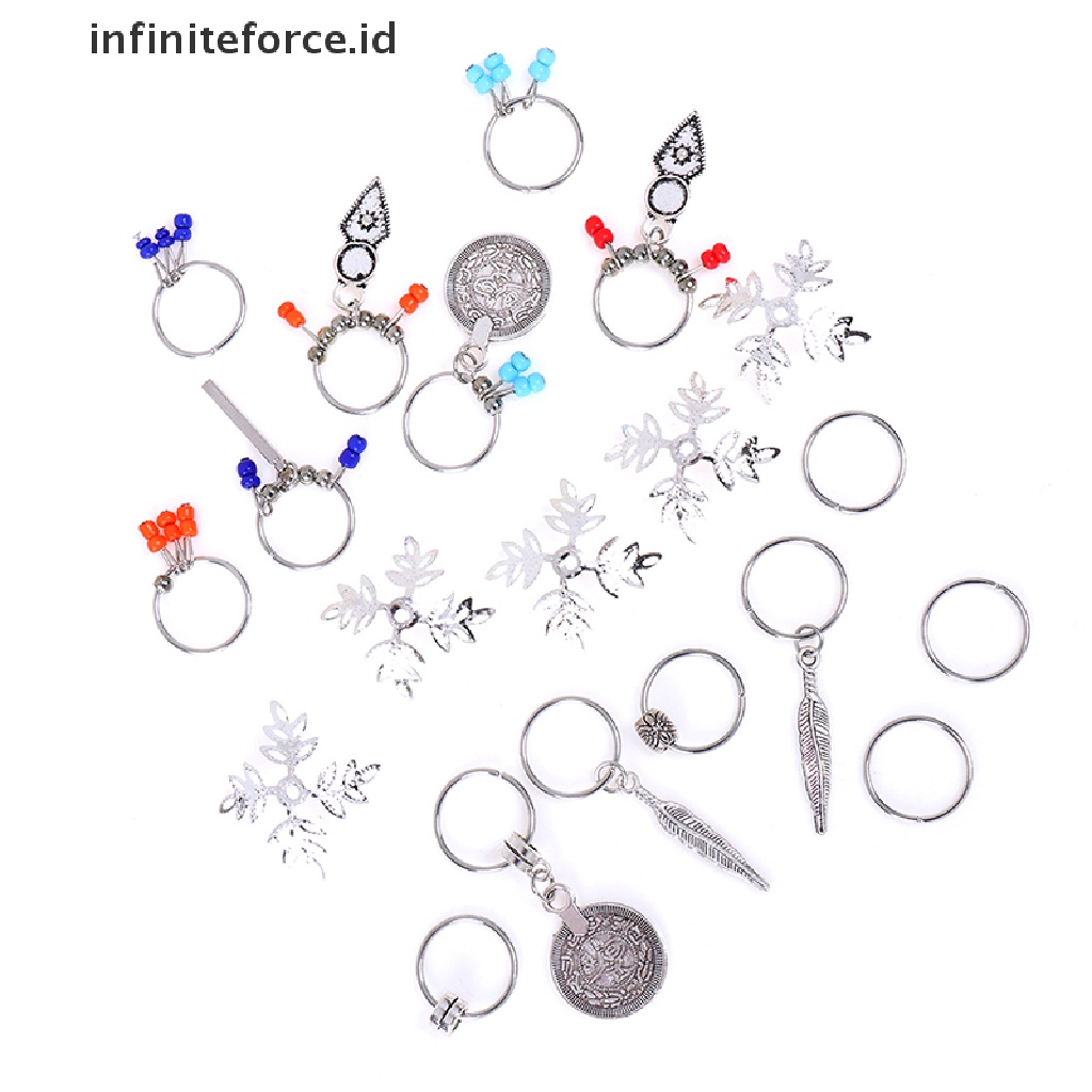 Infiniteforce.id Jepit Rambut Gaya Punk Hip Hop Bentuk Daun Palem / Salju Untuk Aksesoris Wanita Diy