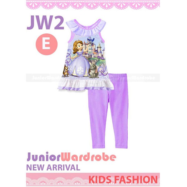 Fashion Girl JW 2 E setelan anak perempuan sofia