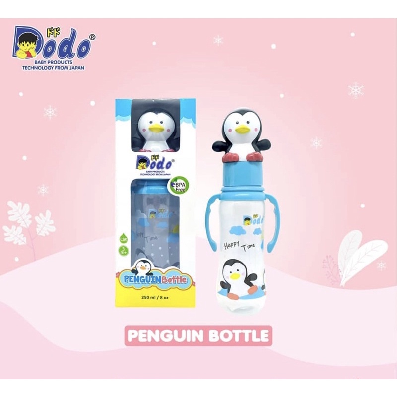 Dodo Botol susu penguin 250 ml/ Botol susu bayi