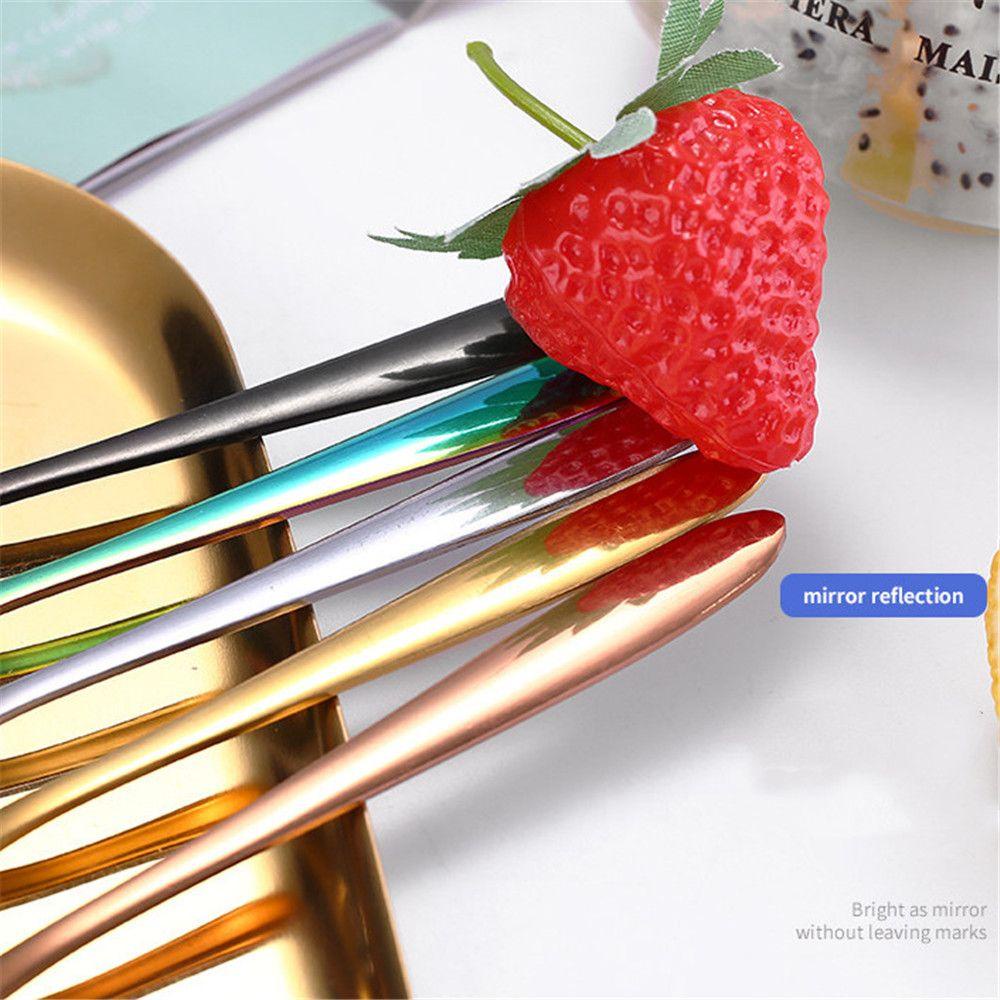 Chookyy Sendok Kopi Coffeeware Creative Square Dessert Spoon