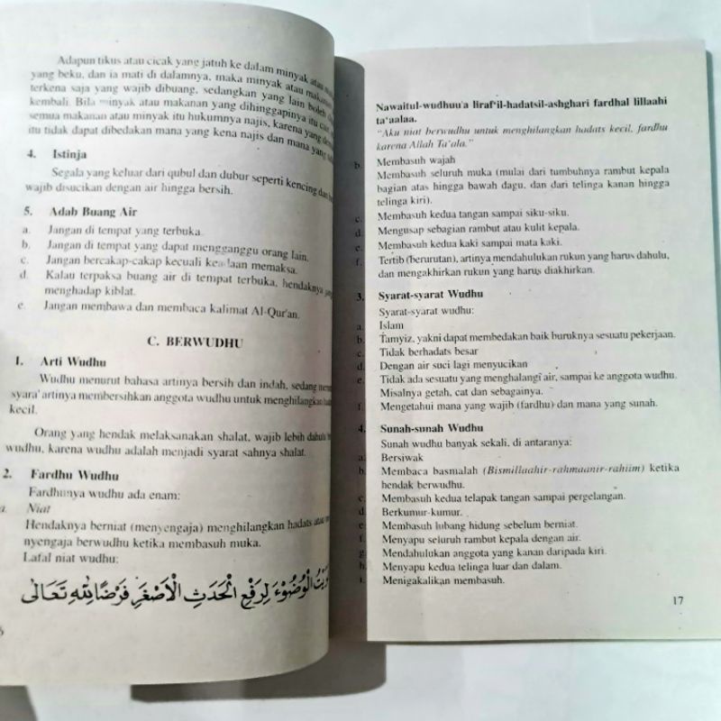 Buku Risalah Tuntunan Shalat Lengkap - The Real Best Seller PT Karya Toha Putra