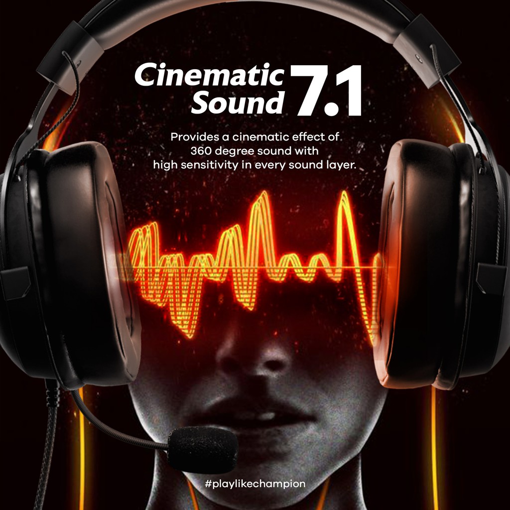 Headset Gaming I Headphone Gaming Pro JETEX P1