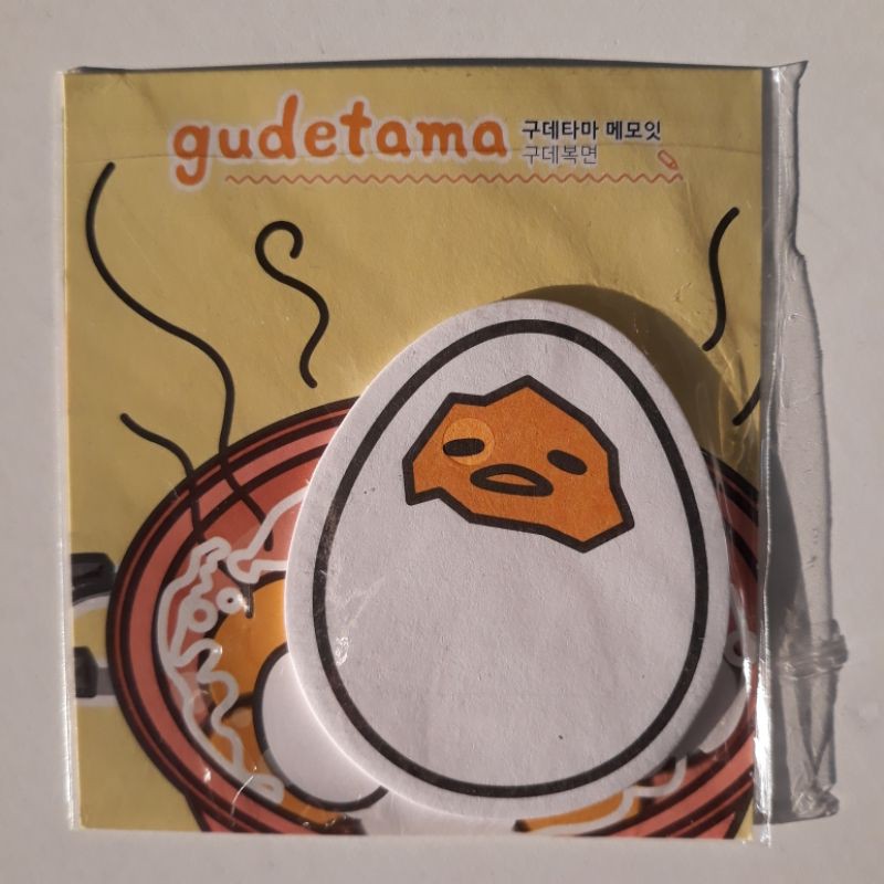 

GUDETAMA STICKY NOTE EGG