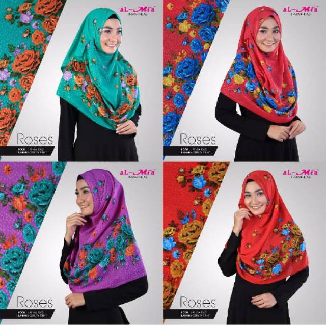 Hijab pashmina instan Al mia