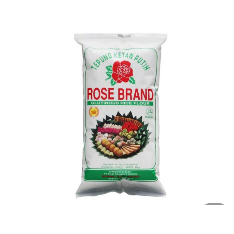 

ROSE BRAND Tepung Ketan Putih 500 g