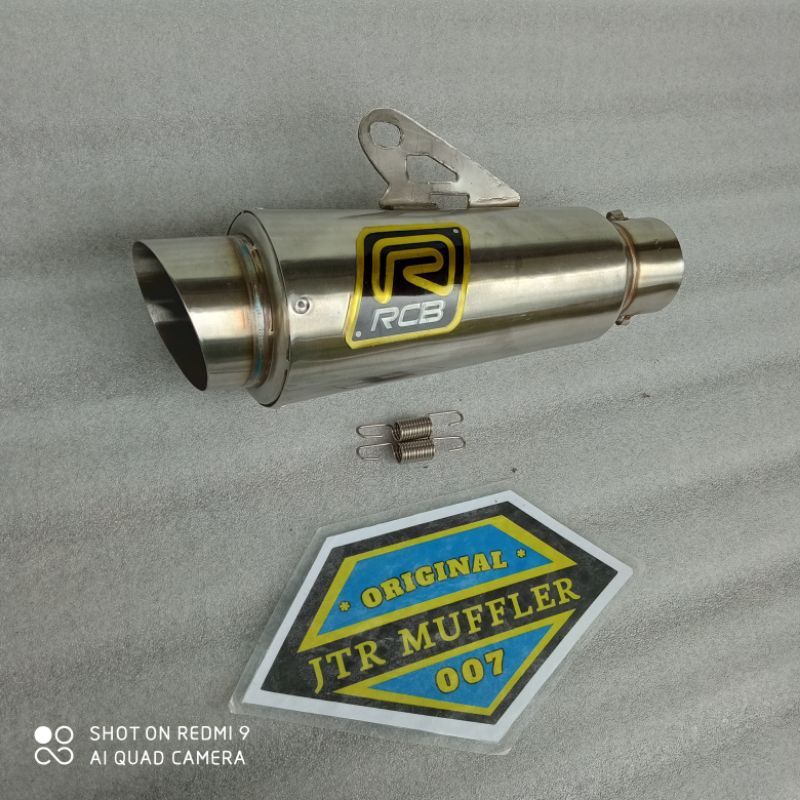 SLINCER SILINCER SLENCER KNALPOT RCB diameter 50mm vixion cb150r sonic supra gtr mx 135 satria fu