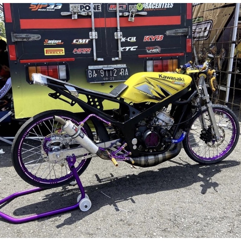 Knalpot KDX Ninja Sanjaya Frame standart 155 ORI JOGJA 100%