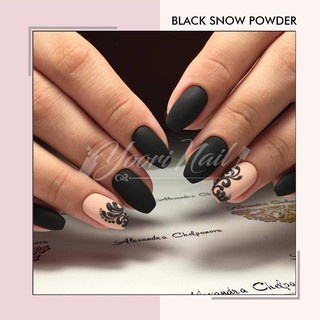 white snow powder glitter nail art sugar powder nail gliter hiasan kuku