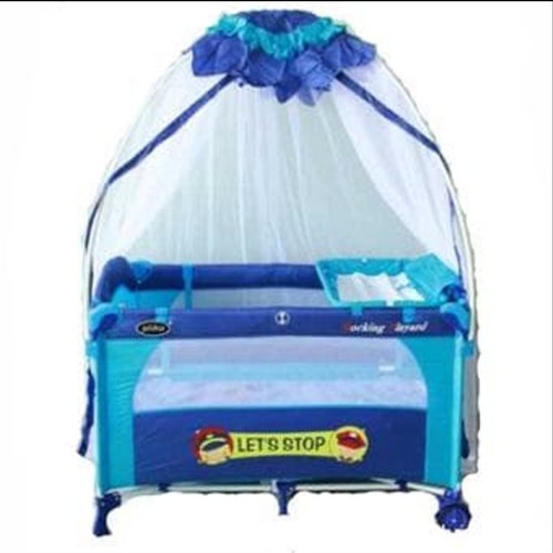 Pliko Baby Box / Boks Bayi / Tempat Tidur Anak Pliko 819 XLR - Blue