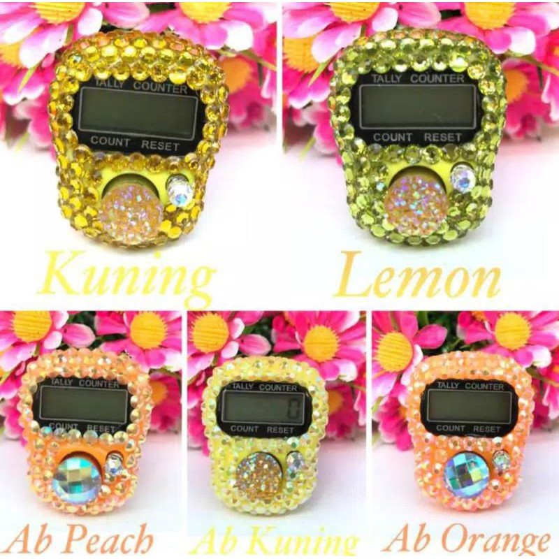 SAKURA Tasbih digital blink  swarovski tasbih LED Lucu Cantik Unik