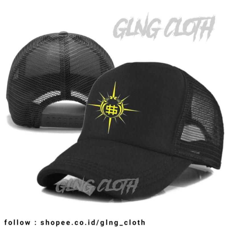Topi Pshw Trucker Jaring