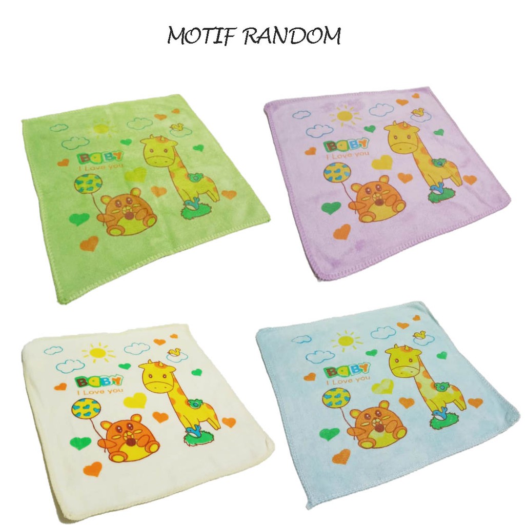 RC SAPUTANGAN HANDUK MICROFIBER IMPORT BARU MOTIF KARTUN