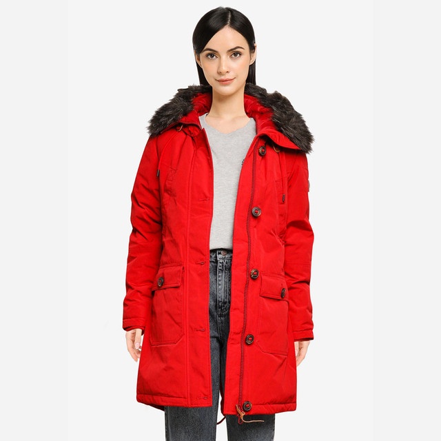 Superdry New Rookie Down Parka - Original & Vintage Wanita 01