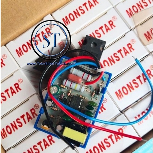 Kit Regulator TV Power Supply Televisi Adaptor Switching Monstar 14-21&quot; 14&quot; Regulator TV ( Gacun / Monstar -MK-21C )