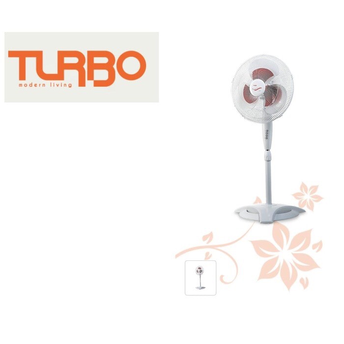 Turbo CFR 3086 Stand Fan - 16 Inch