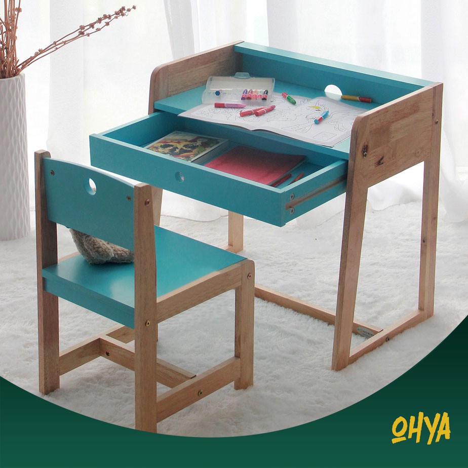 Meja Anak Set Kursi , Meja Belajar Anak, Meja Anak Kayu Minimalis