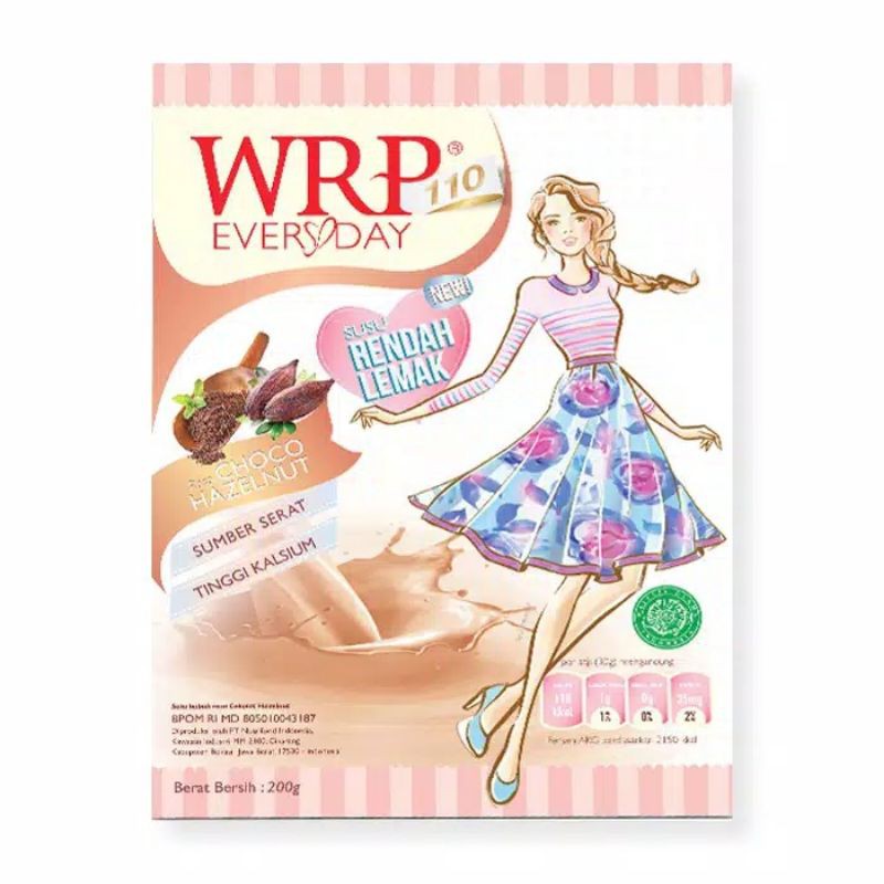 

WRP low fat milk choco hazelnut 200Gram