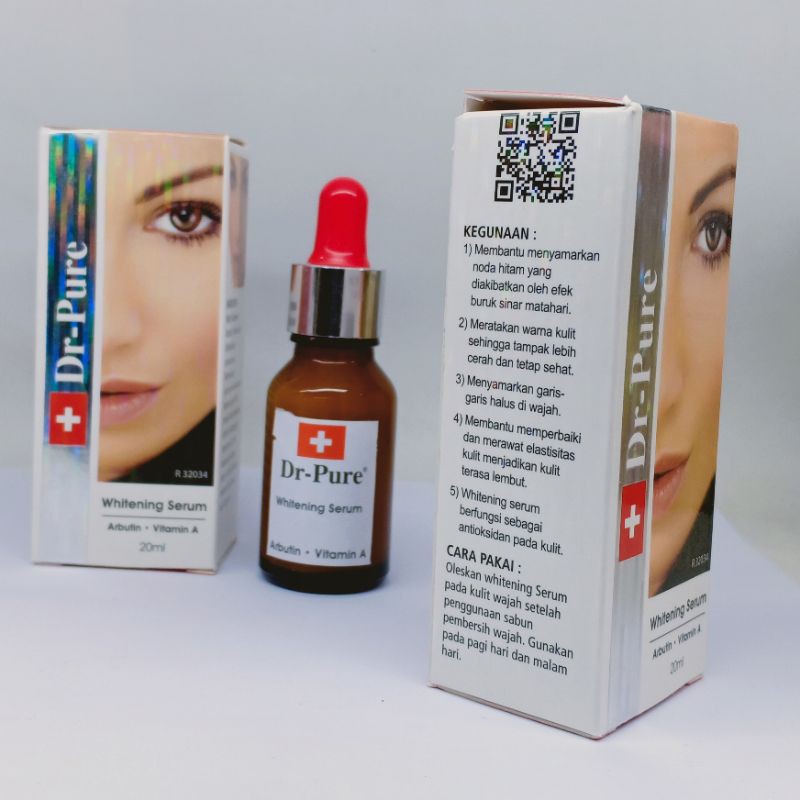 SERUM DR PURE ORIGINAL BPOM // Serum Whitening drpure