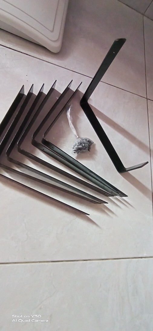 ( Bisa Cod ) Gantungan Selang Air Gulungan, Gantungan Besi Selang Air, Cantolan Selang Air Plat 4 Mm