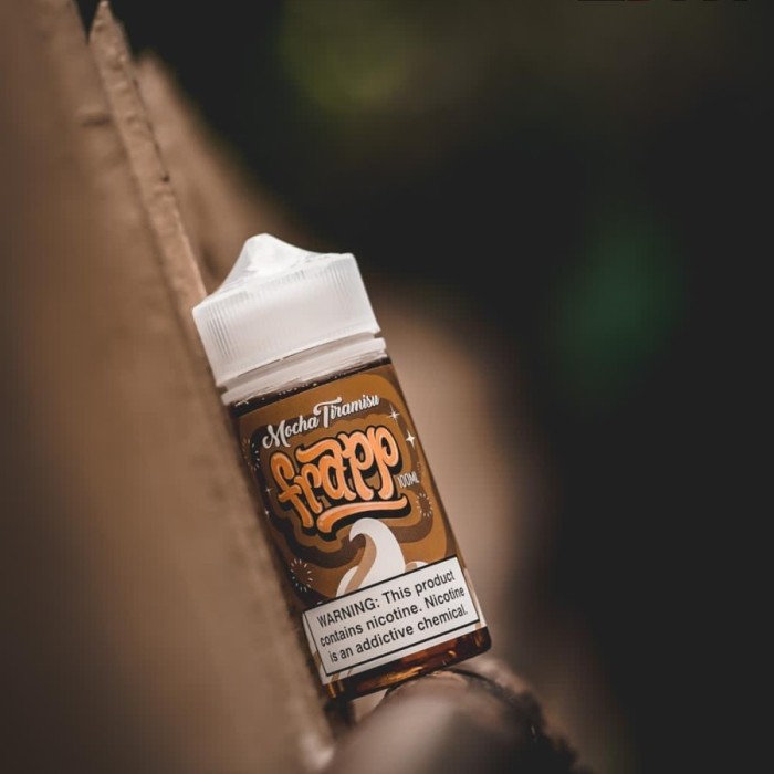 ejm frapp mocha tiramisu 3mg 6mg 100ml liquid vape