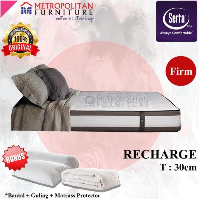 KASUR SPRINGBED SERTA RECHARGE SPRING BED MATRAS DG61464EZ