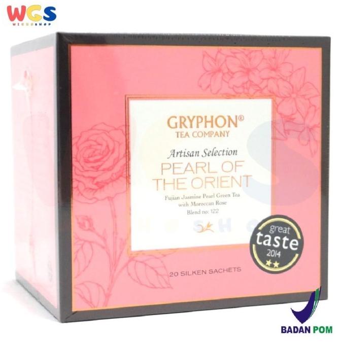 

[COD] GRYPHON TEA PEARL OF THE ORIENT FUJIAN JASMINE PEARL GREEN TEA / BOX [COD]