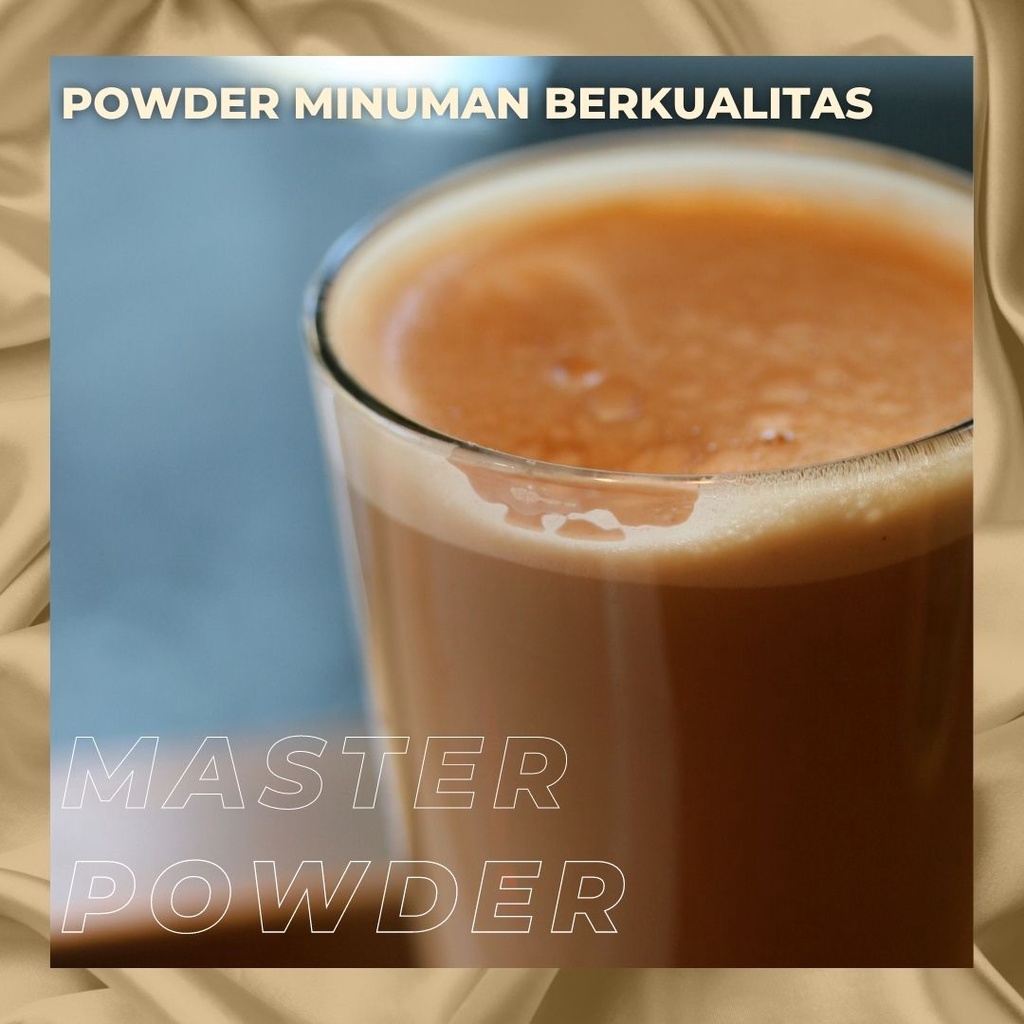 

Powder drink rasa Cafe latte