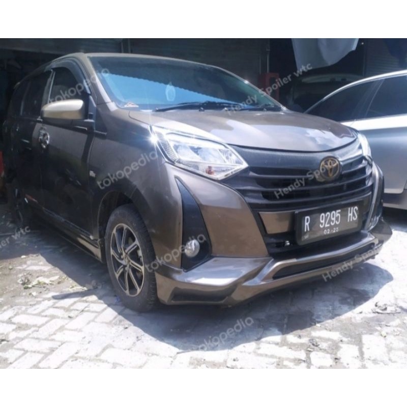 bodykit toyota calya Bodykit calya 2019 2020 2021 2022 full set plastic abs epoxy materila duraflex 
