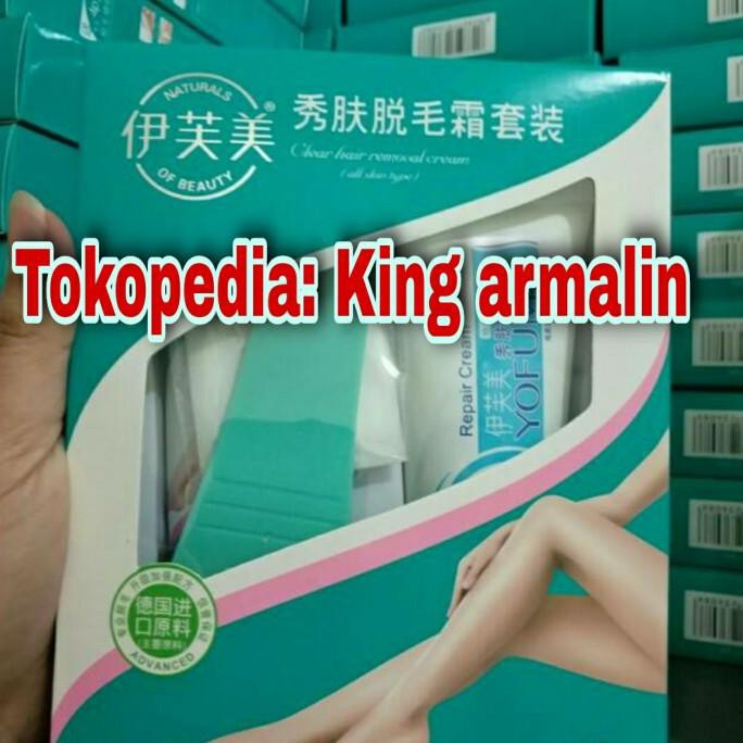 Cream Yofume Youfume Perontok Bulu Dan Penghilang Bulu Permanen