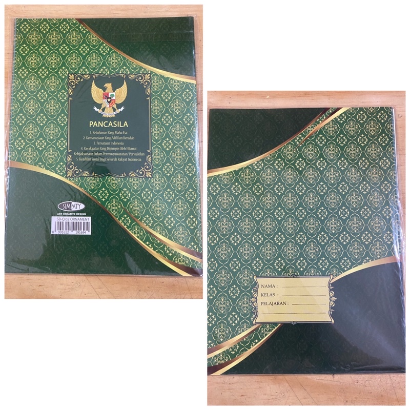 

Sampul Buku Batik Per Pack isi 20 Kertas Bungkus Buku Tulis Sekolah Kantor Kwarto Quarto Bahan Tebal