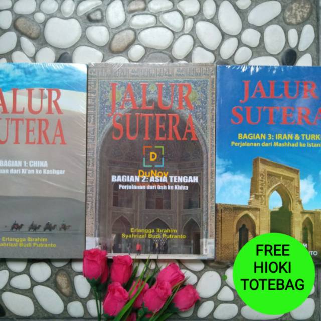 JALUR SUTERA BAGIAN 1 - 3 : Erlangga Ibrahim Dan Syahrizal Budi Putranto ( Free Hioki Totebag )
