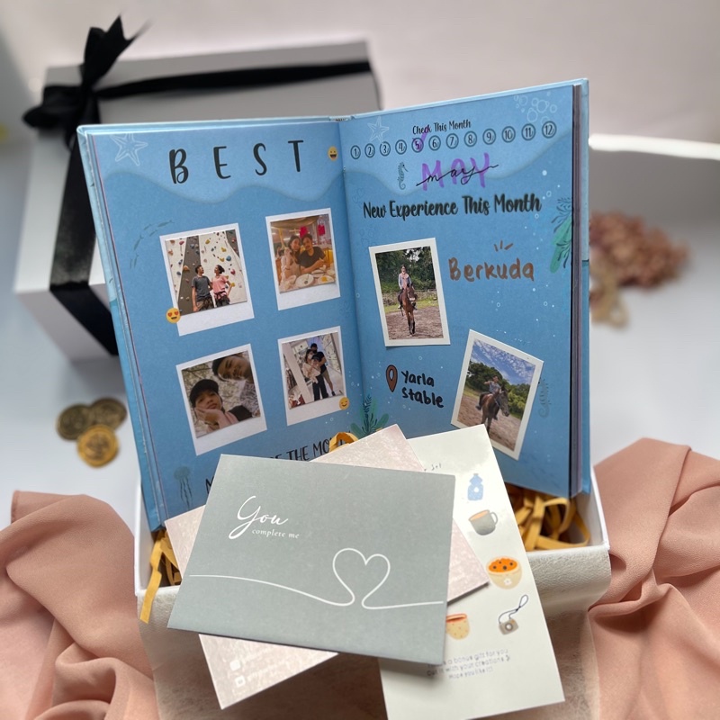 

Couple Gift / Kado Anniversary / Hadiah / Couple Planner / Couple Journal / Hadiah Unik / Murah