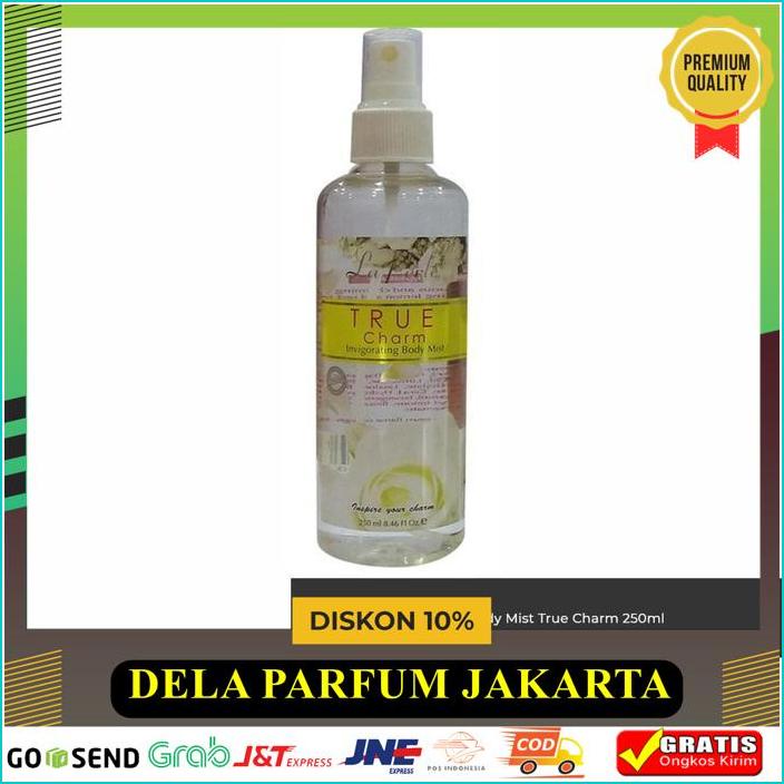 LA PERLE BODY MIST TRUE CHARM 250ML - PARFUM ORIGINAL ASLI IMPORT !!