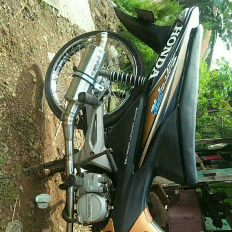 Ekhaust Knalpot PDK SUPRA REVO SUPRA 125 Blade GRAND ASTREA C70 Kharisma KNALPOT PDK