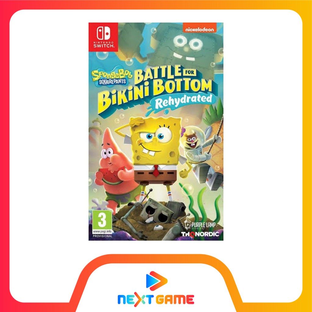 Switch Spongebob Squarepants Battle For Bikini Bottom Rehydrated