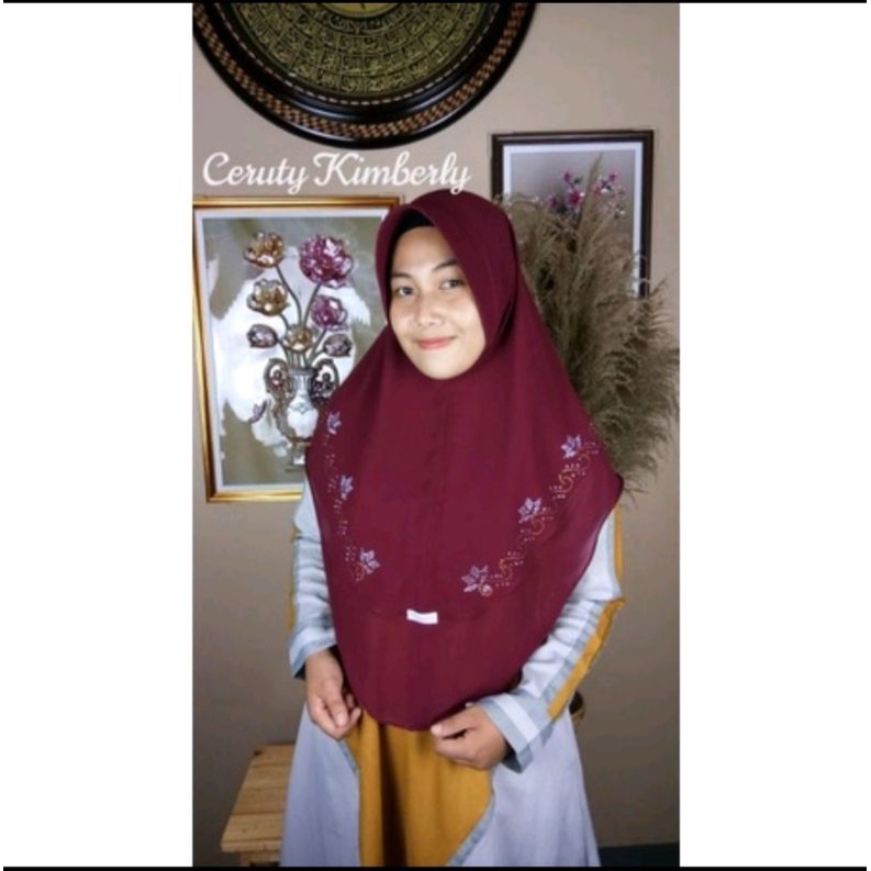 [CUCI GUDANG 04]••CERUTY STANDART••hijab instan ceruty••jilbab instan payet-7