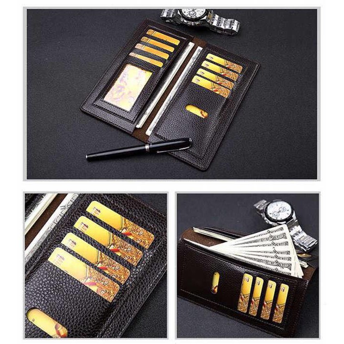 Dompet Panjang Pria Jeep Multi-Card Slots Tas Uang Pria Men Wallet