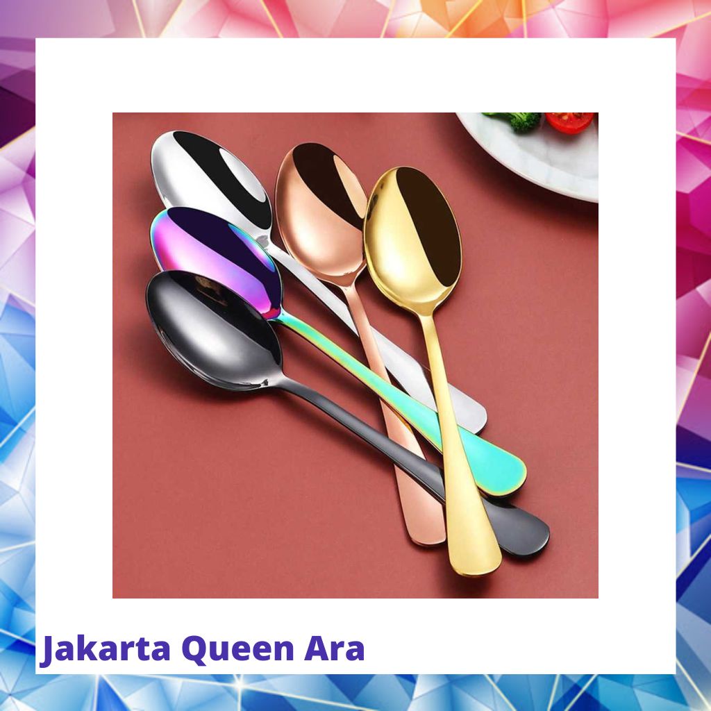 TaffHOME Cutlery Set Perlengkapan Makan Sendok Garpu Pisau 24PCS TW82