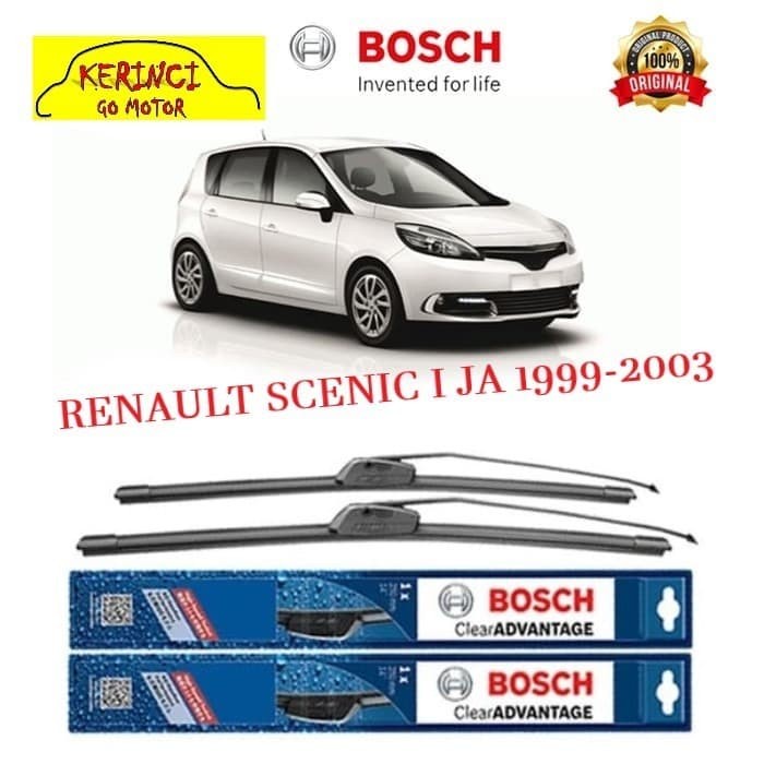 WIPER BOSCH CLEAR ADVANTAGE RENAULT SCENIC I JA 1999-2003 24&quot; &amp; 16&quot;