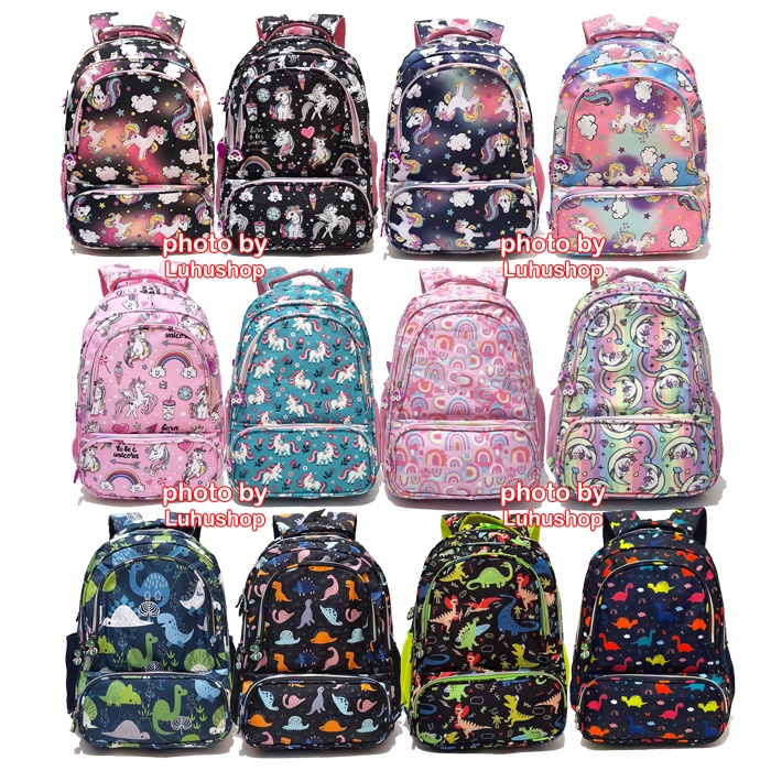 Oshiro Tas TK SD Jumbo ransel Sekolah anak cewe remaja OSH 1801 Ransel Anak Sekolah Cewe Tas Anak Perempuan Kuda Unicorn BT21 Among