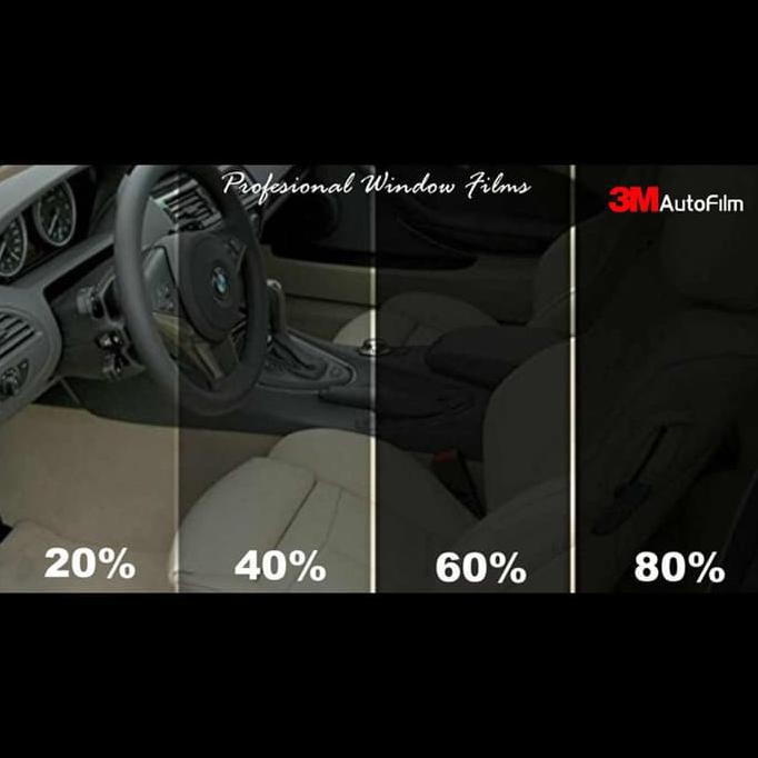 Terbaru 3M Auto Film / Kaca Film Mobil - Paket Eco Black U/ Datsun Go Dijamin Ori